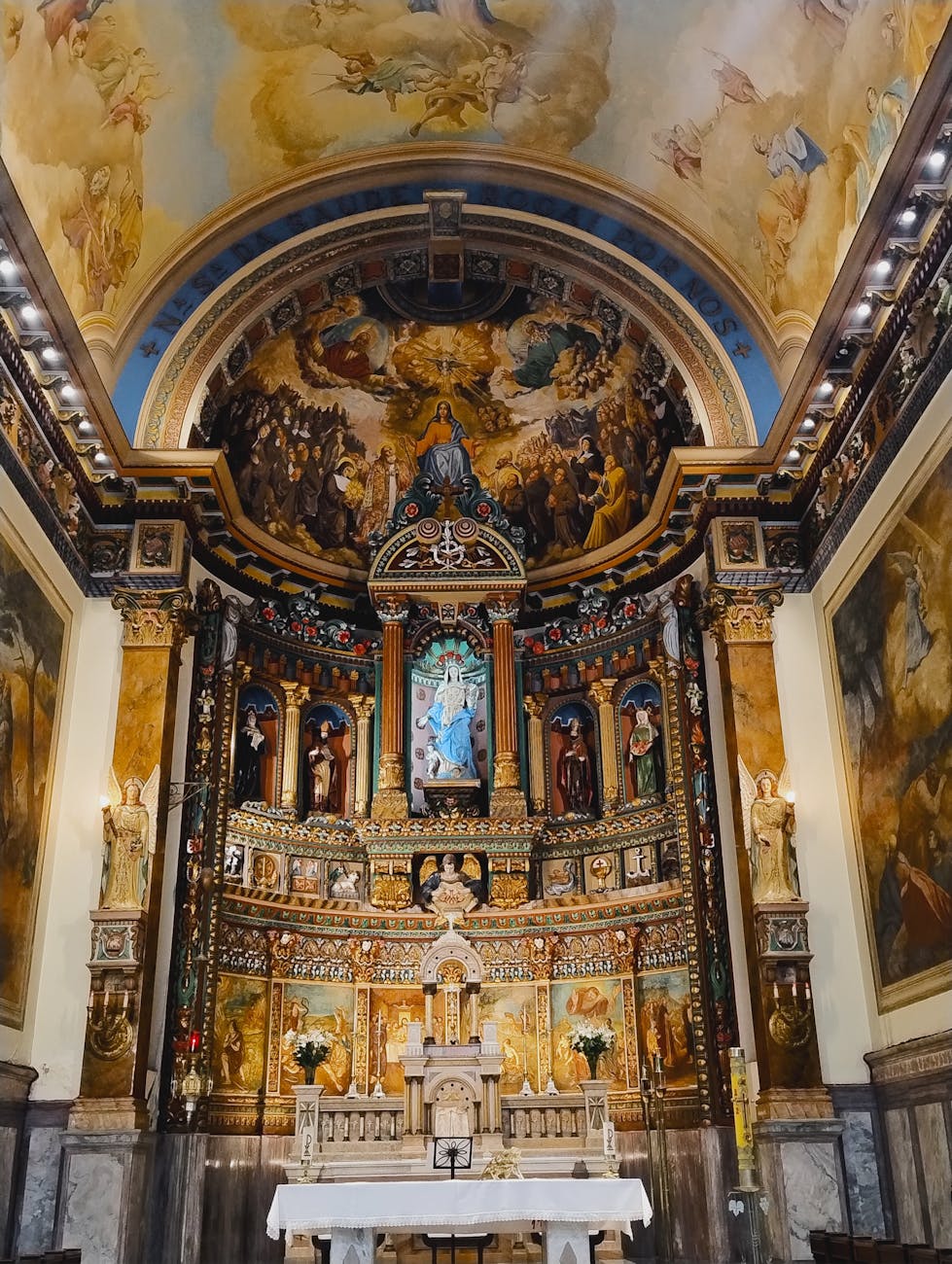 ornate interior of sao paulo church, Christian Pneumatology