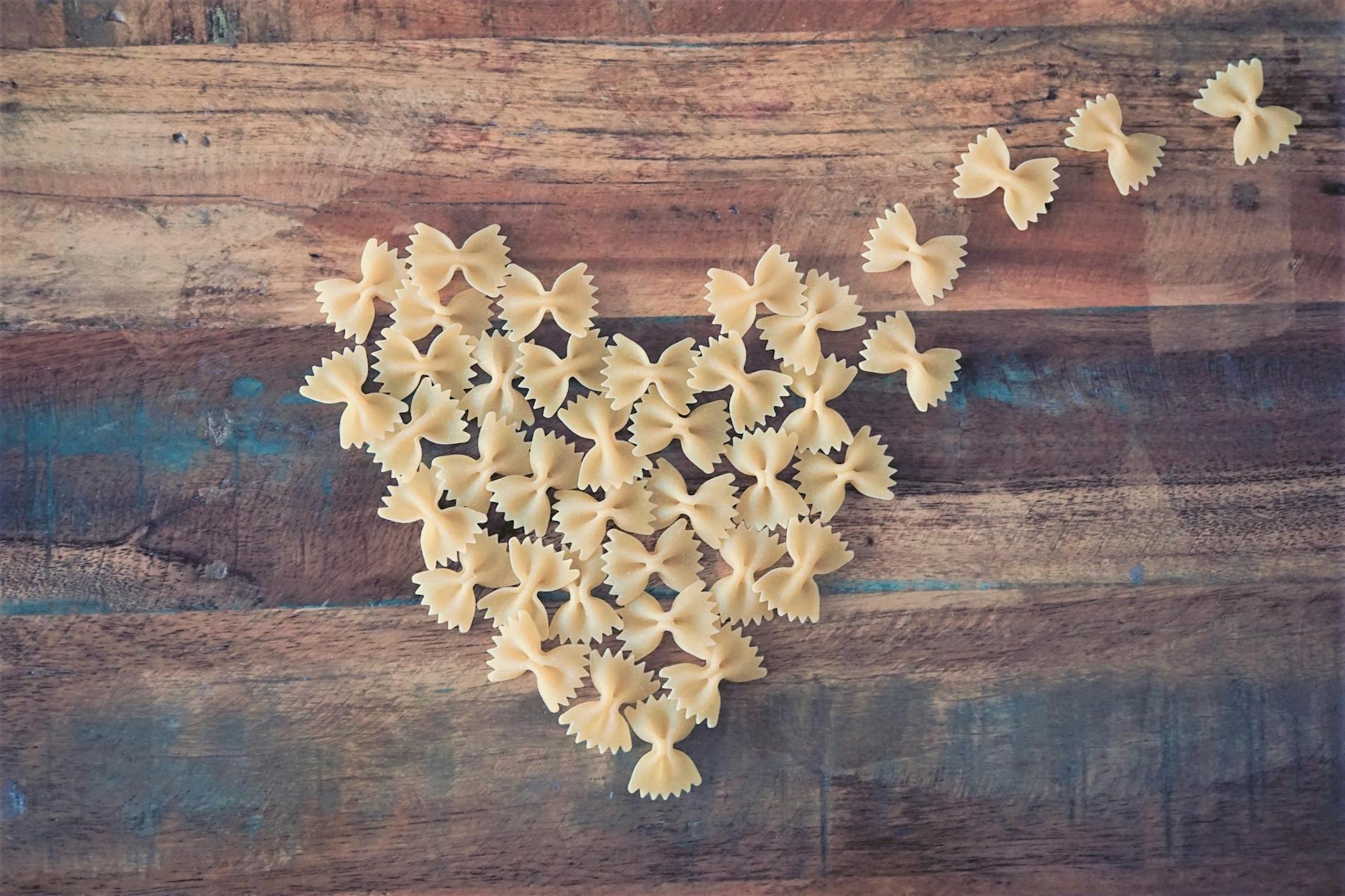 heart shape of pasta, Heart Healthy Cooking