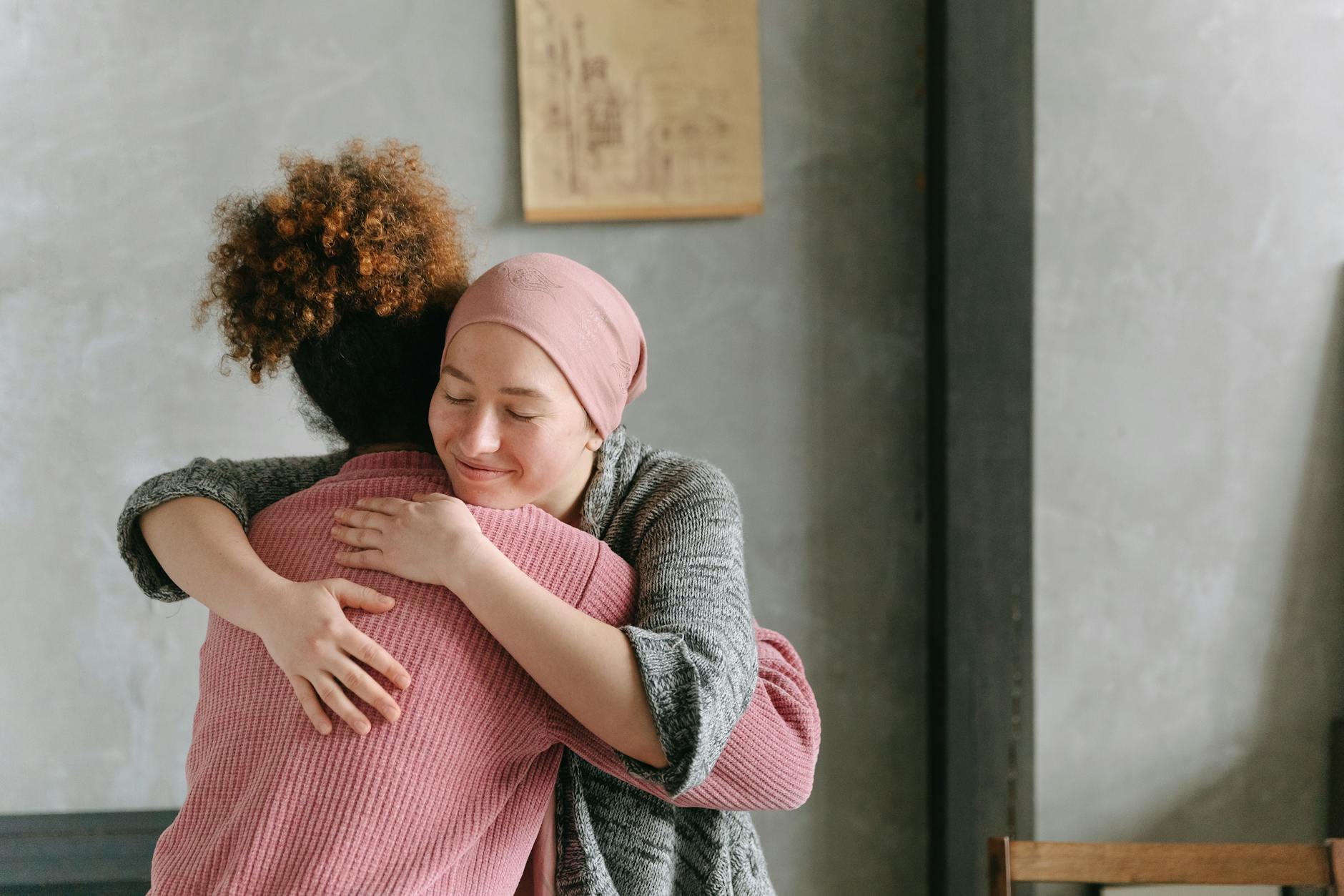 women hugging each other, 10 Best Lymphatic Cancer