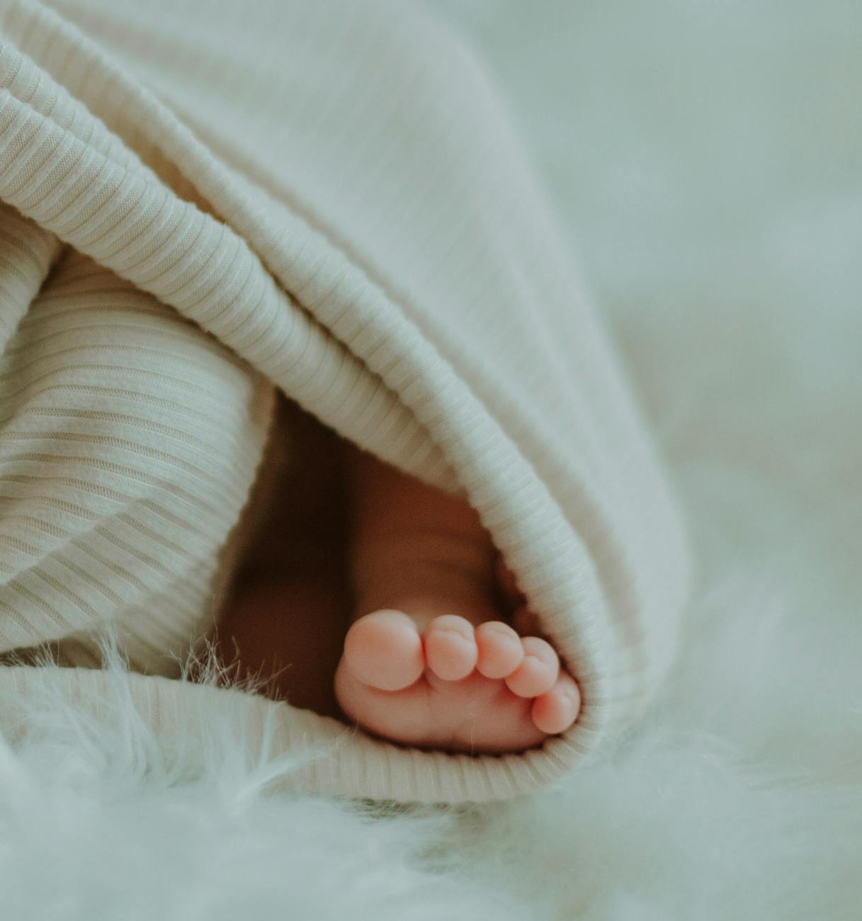 foot of a baby