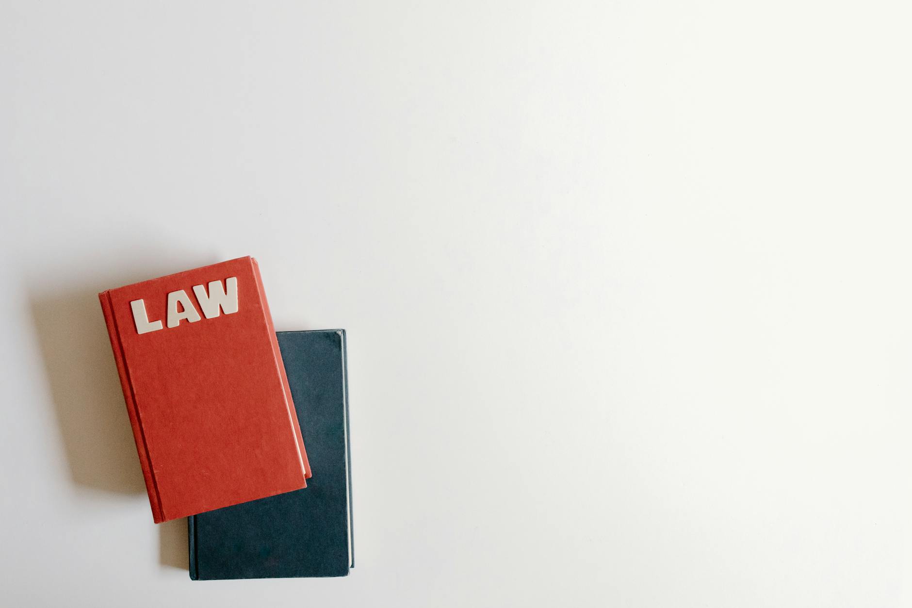 books on a white background