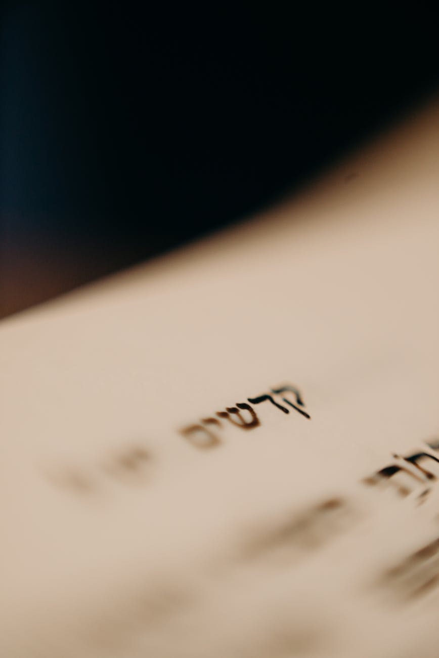 close up of a book