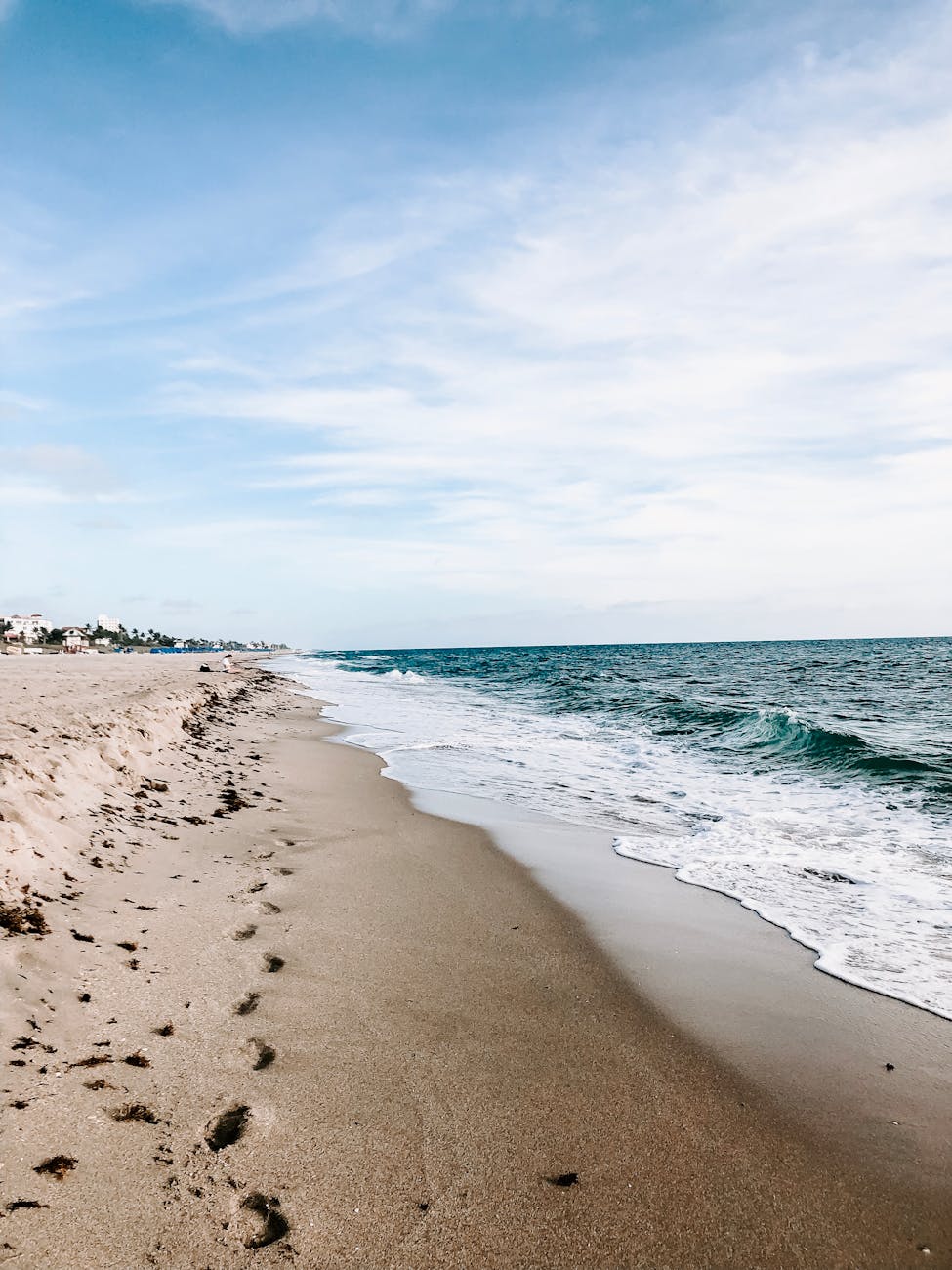 ocean under cloudy sky, Florida